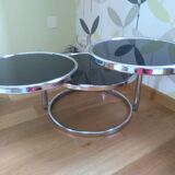 Round coffee table 70s