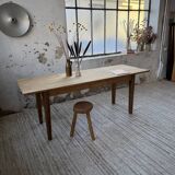 Pine and oak farmhouse table 2m