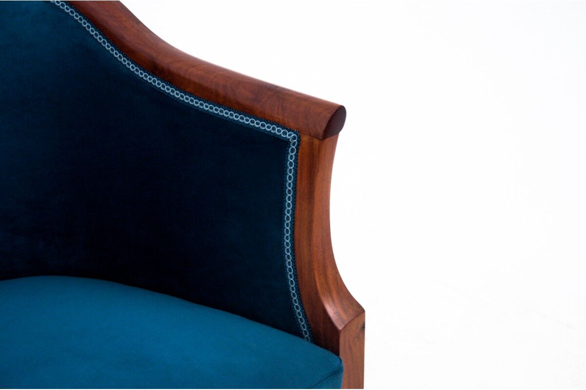 Historic living room set, Northern Europe, circa 1900, after renovation