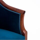 Historic living room set, Northern Europe, circa 1900, after renovation