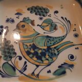 Vintage ceramic dish sign