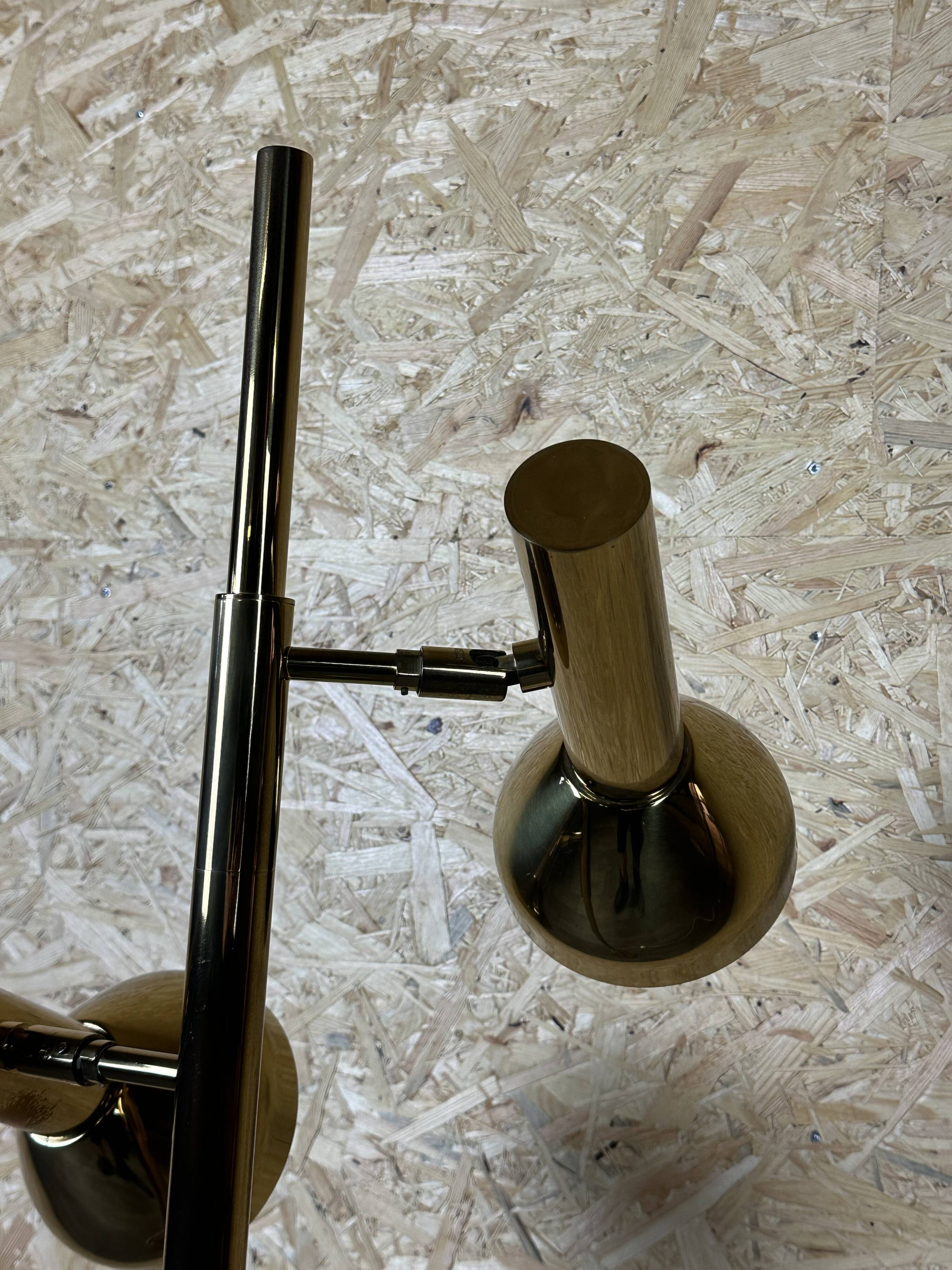 60s 70s 2-bulb adjustable floor lamp by Cosack Leuchten Germany