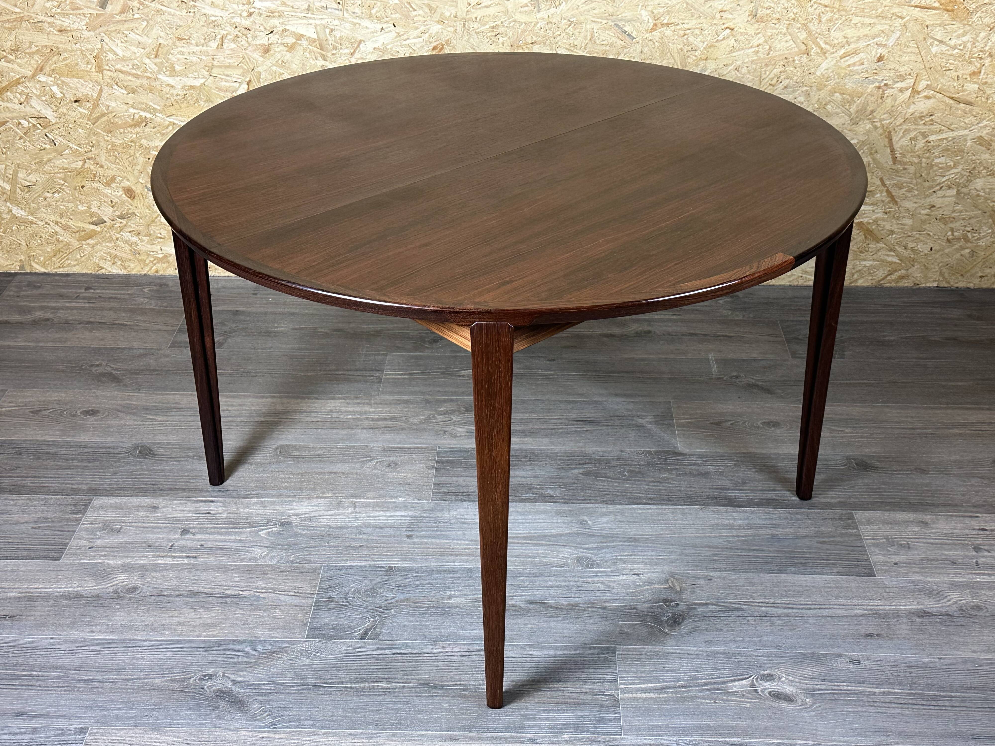 1960s/1970s Rio Rosewood Dining Table by Henry Rosengren Hansen