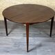 Table de salle à manger en palissandre de Rio des années 1960/1970 par Henry Rosengren Hansen