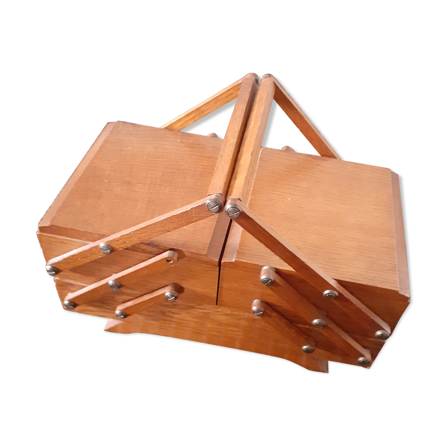 Wooden worker. 3 drawers.