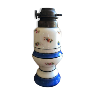 Pretty fine porcelain lamp foot, floral pattern