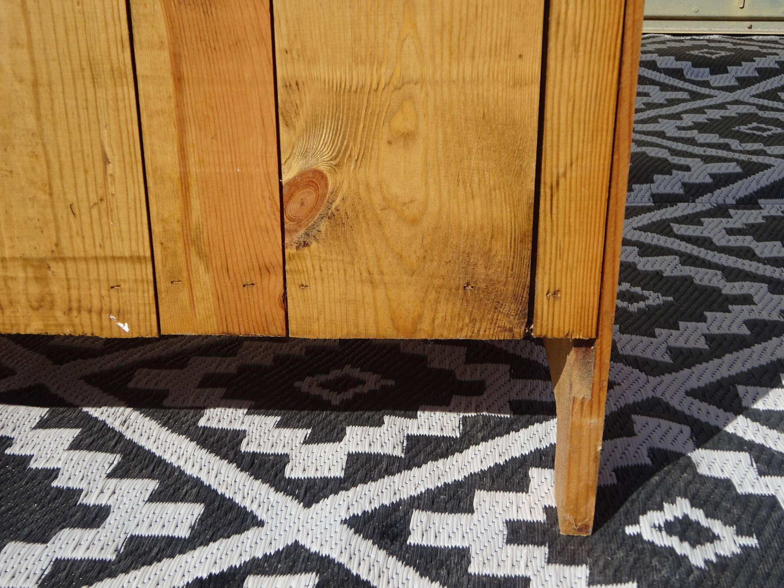 natural pine enfilade