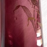 Old pink vase, Japanese art nouveau style