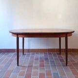 Large Scandinavian oval extendable table G-Plan