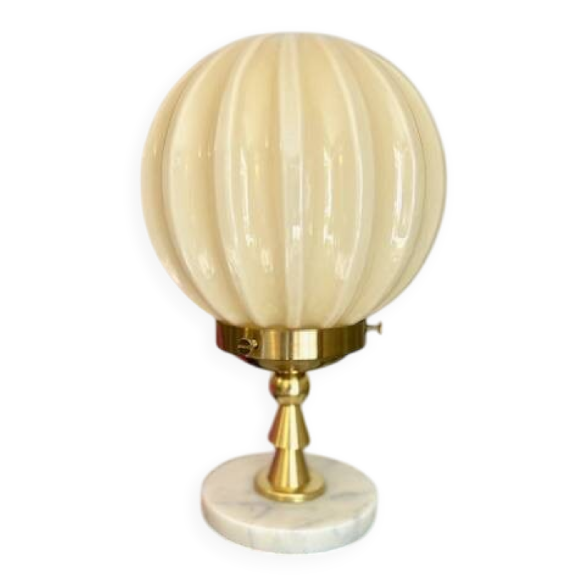 Art Deco lamp in uraline