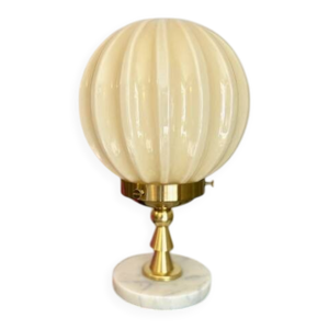 Lampe art déco en ouraline