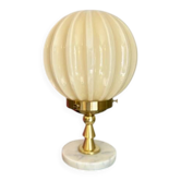 Lampe art déco en ouraline