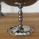 Vintage set of 6 finely engraved stainless steel bowls.
