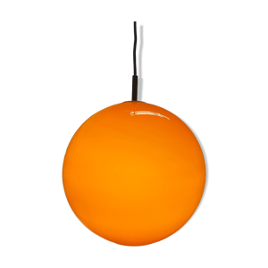 suspension boule orange
