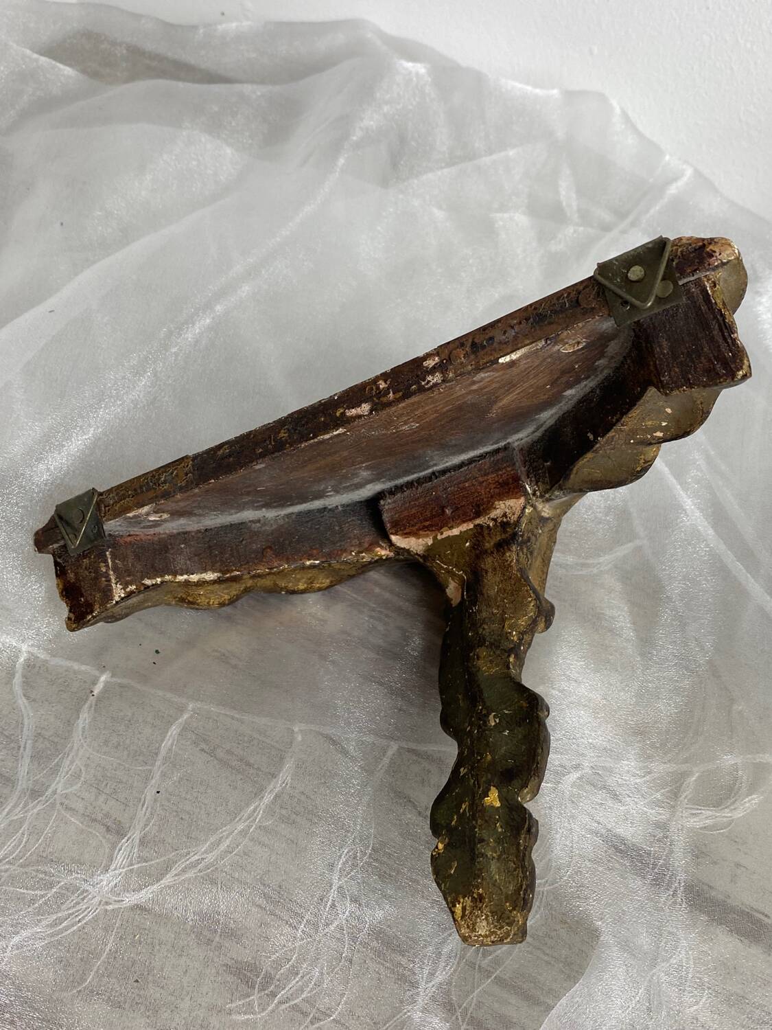 Small Florentine wall console