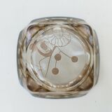 Ashtray art deco pierrot silver vintage