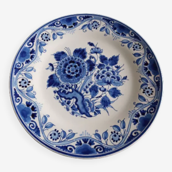 Assiette de Delft en porcelaine céramique faïence 1921 - 1945