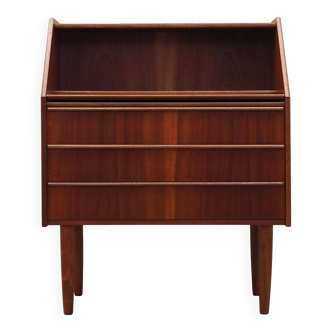 Mahogany secretary, Danish design, 1960s, manufacturer: Hanbjerg Møbelfabrik