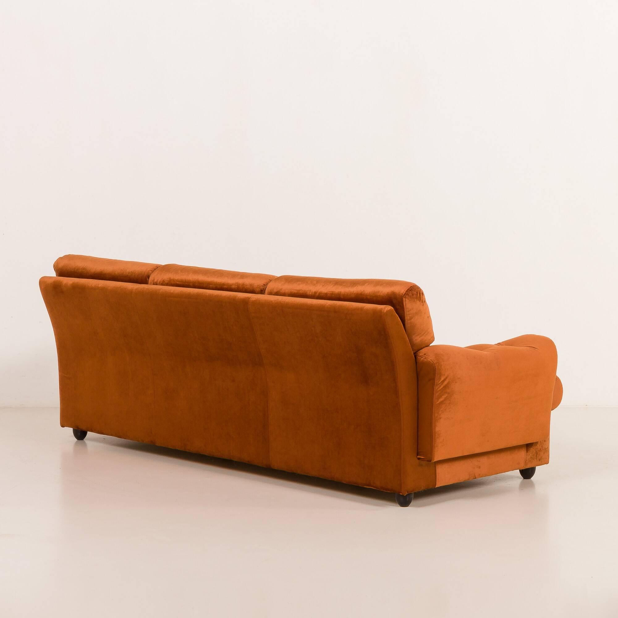 Italian vintage Brusnelli 3 person sofa, 1970s