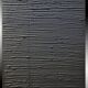 Monochrome minimalist black abstract painting