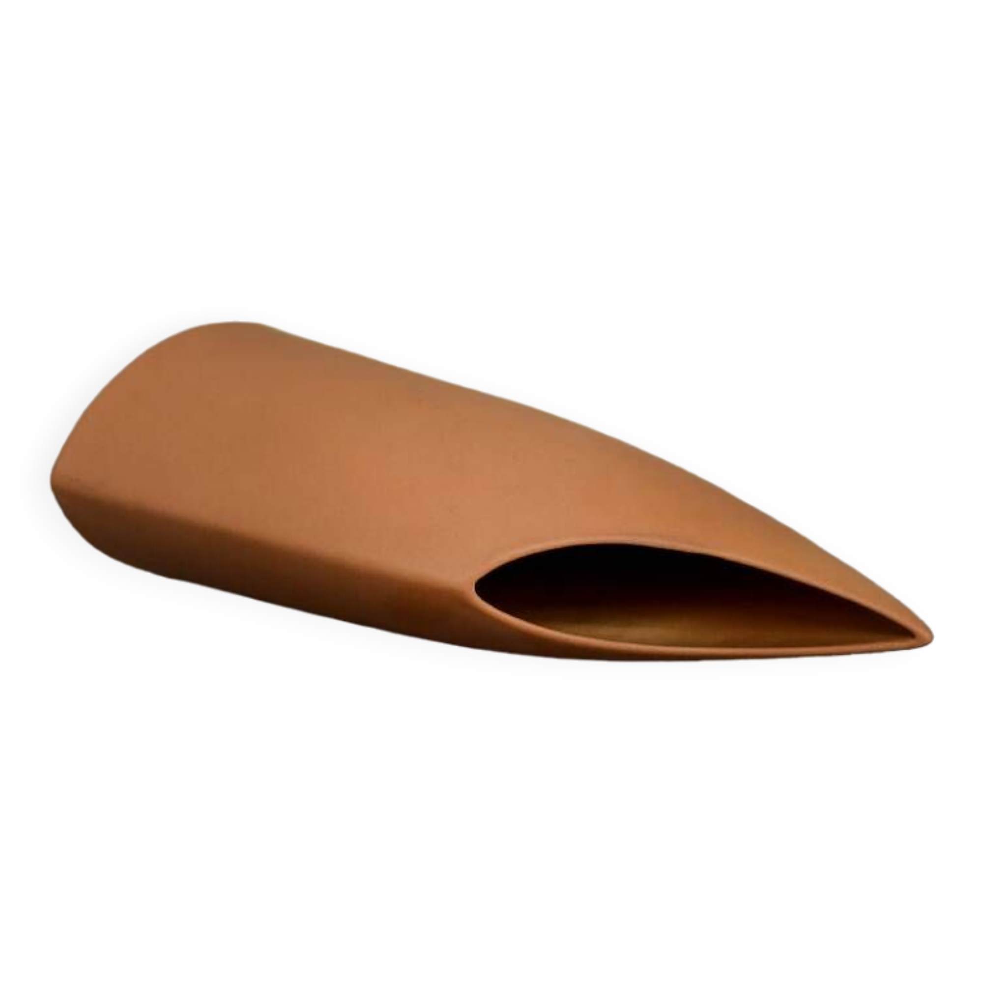 Modern Brick Red Stoneware Vase by Asa Selection, Germany, 1980s