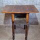 Table d'appoint travailleuse en noyer XIXe – Style Louis XVI