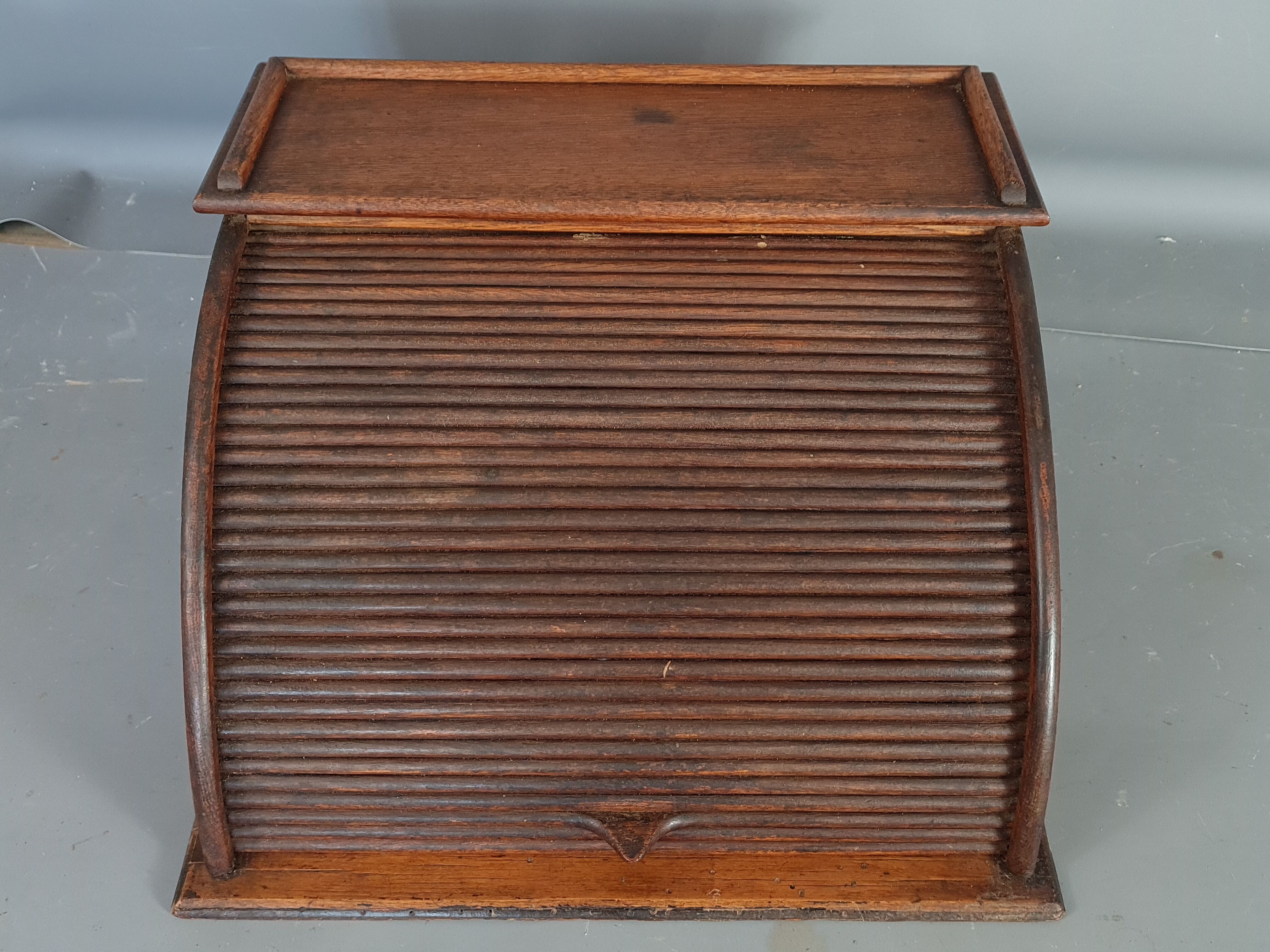 Curtain box for mail or documents to be placed on desk around 1920-1930 sb