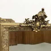 Napoleon III "rocaille" mercury mirror
