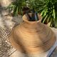 Seventies rattan hanging lamp