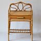 Rattan bedside
