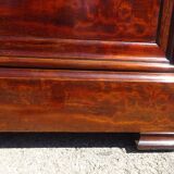 Bibliothèque époque Louis Philippe en acajou