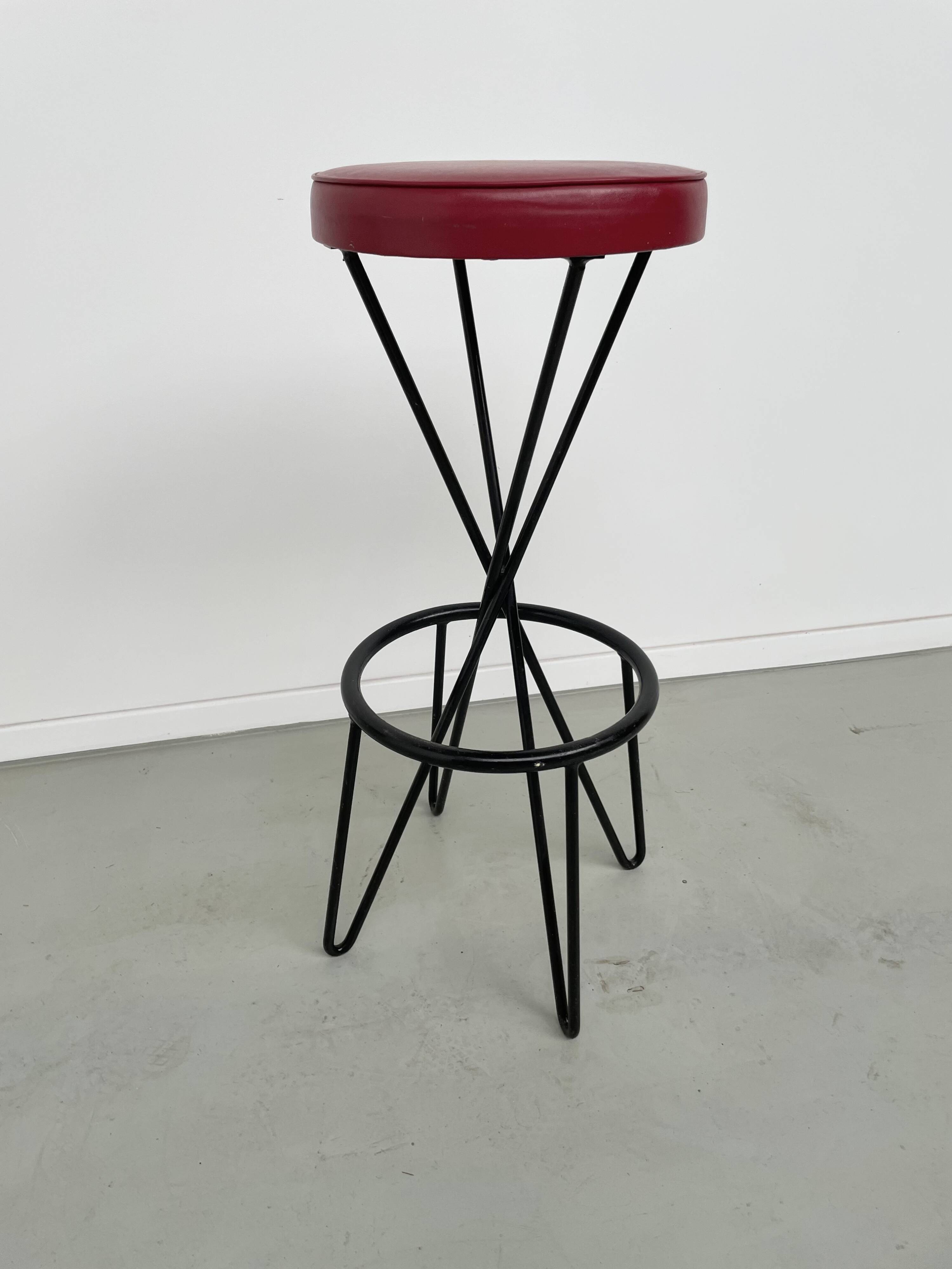 CM127 stool, Thonet 1950