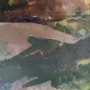 Vintage Oil on Canvas signed Modernist Gustav Adolf Johansson 1972
