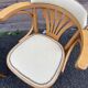 Paire de fauteuils bistrot bois courbé vintage