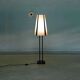 1980s IKEA floor lamp, Memphis Vistofta medium table lamp.