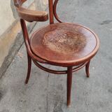 Late 19th-century office chair by Jacob and Joseph Kohn in Vienna, Austria