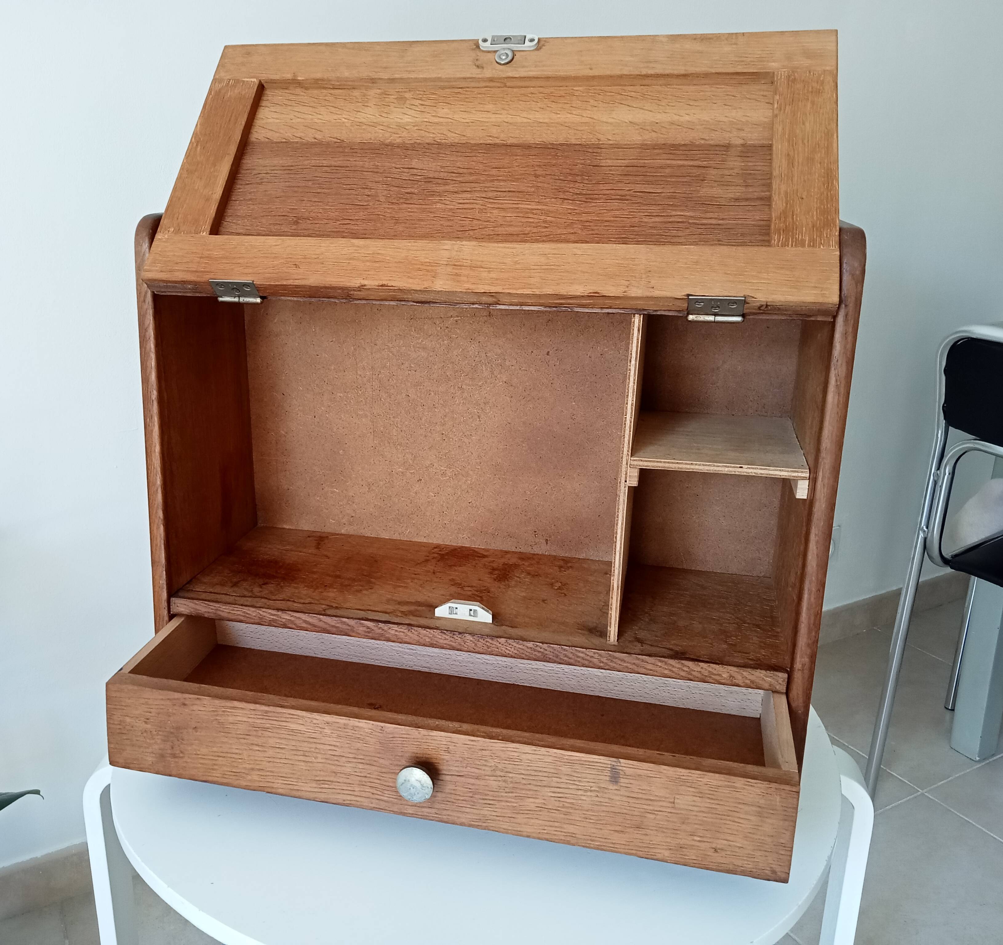 Vintage Scandinavian wall cabinet by Royal Board 60s