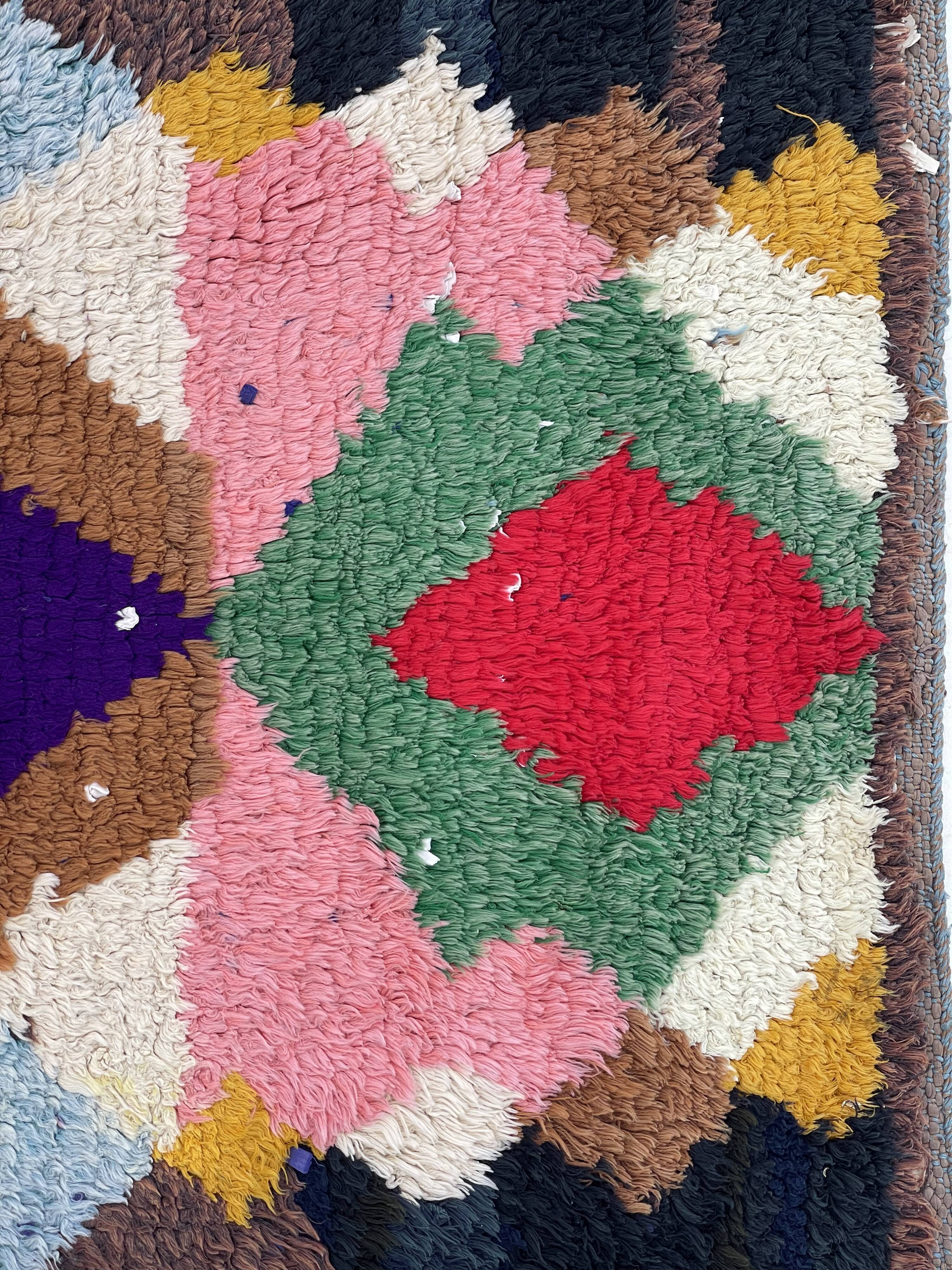 Boucherouite rug
