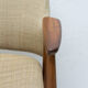 Midcentury scandinavian teak office chair, 1970´s