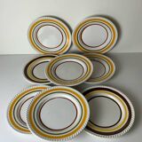 Vintage 70s plates