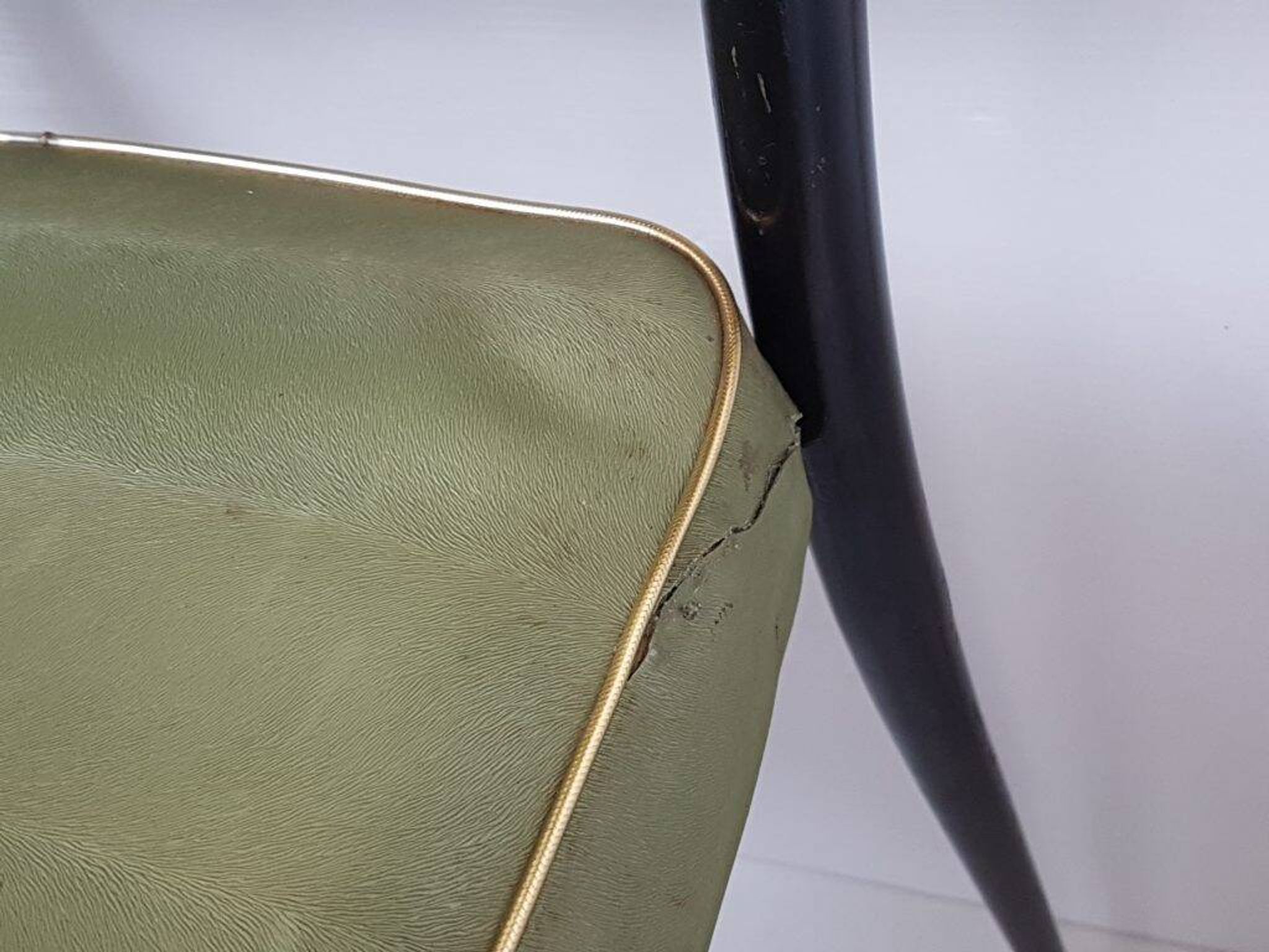 Suite de 6 chaises vintage 1950