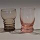 Vintage shooter shot glasses series of six assorted colors