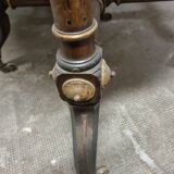 Napoleon 3-point or center table with black marble top
