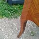 Antique Louis xvi style chest of drawers with marble top