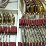 Housewife 64 pieces stainless steel and silver metal nogent