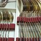 Housewife 64 pieces stainless steel and silver metal nogent