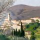 Oil on canvas The Village of Tales by Paul Izarn 1934
