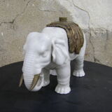 White porcelain elephant