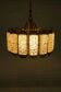 Vintage suspension light, Danish design from the 1960s, Regency style.