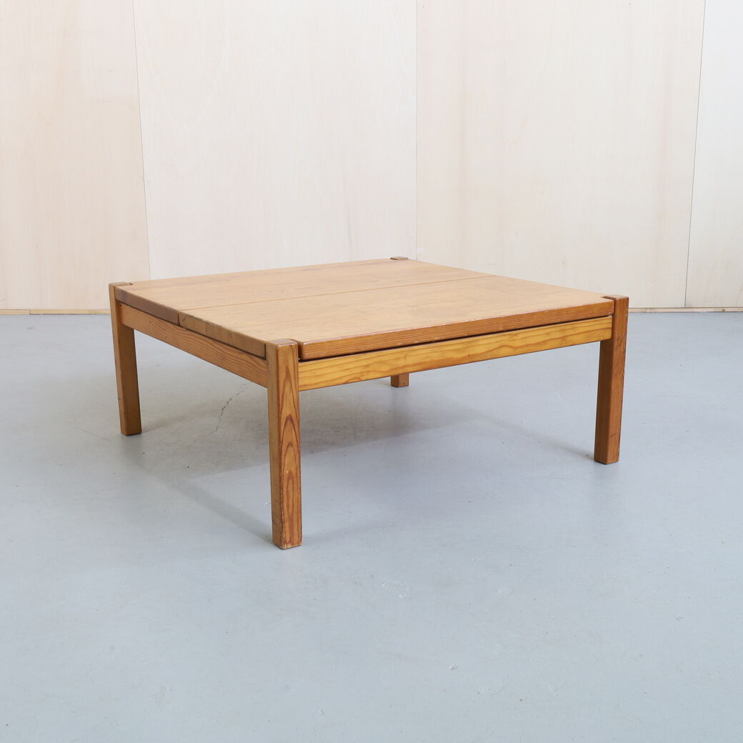 Coffee Table in Pinewood by Ilmari Tapiovaara, 1960s